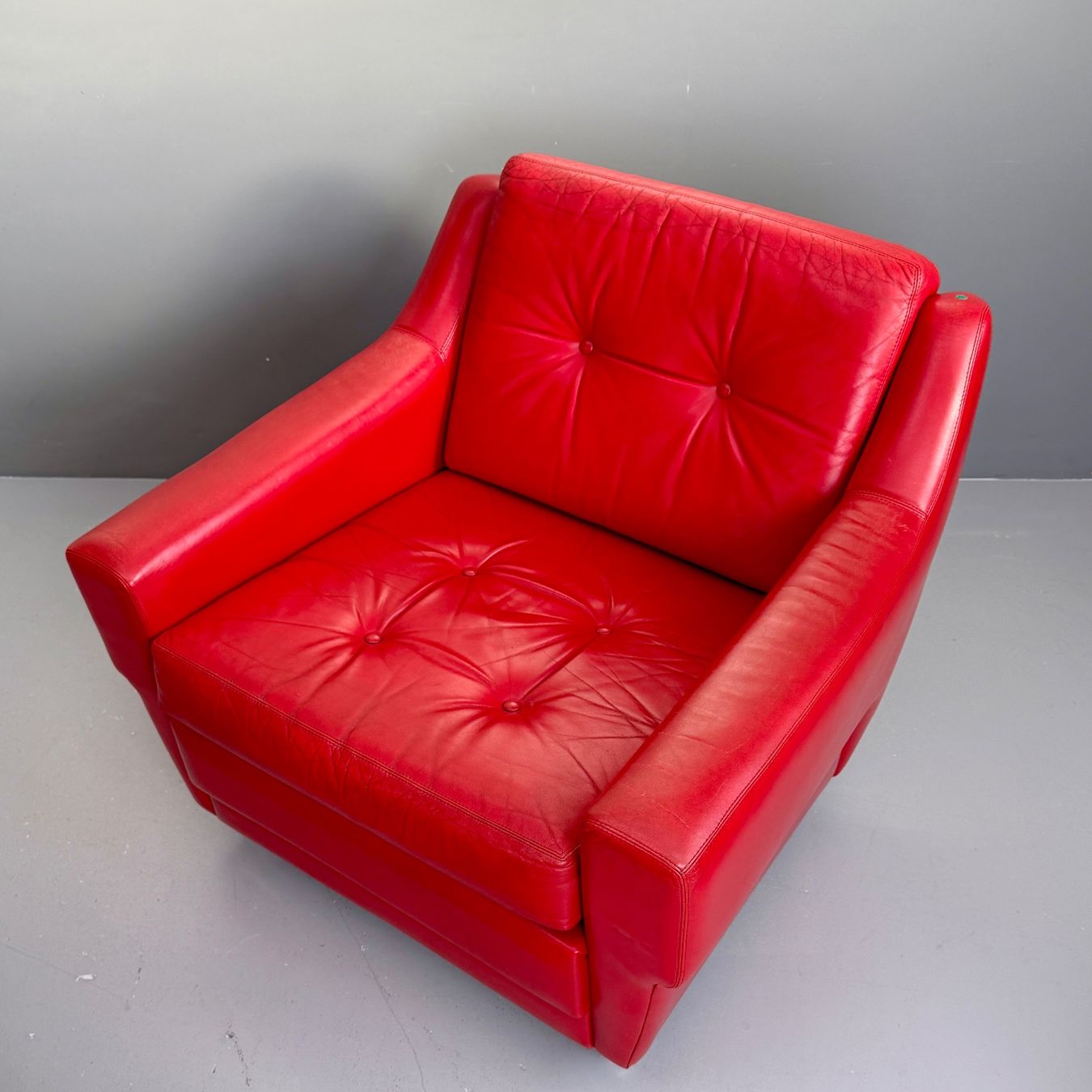 Sessel: Rollende Vintage Leder Sessel – Gebraucht aus Uetikon am See von StudioVintage 3