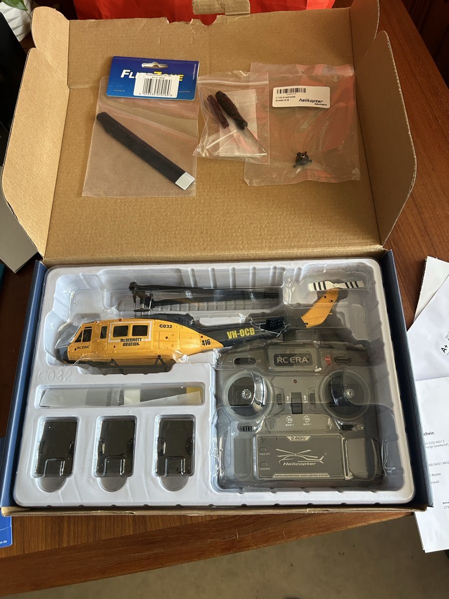 RC Modellbau: rc helikopter  C032 UH1 mit gyro  – Gebraucht aus Zimmerwald von Michu1997