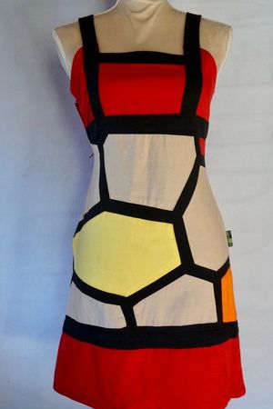 PIGMEES - Robe Design 100% Coton - XS