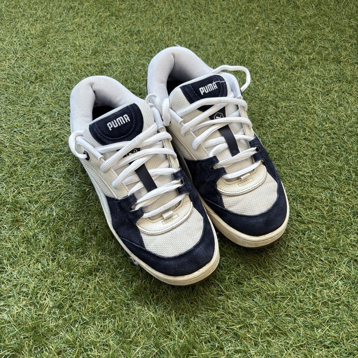Puma Scarpe da uomo: PUMA VAPOR GRAY/NAVY BLAZER SIZE 44.5 – Usato da Zürich venduto da sk8dave