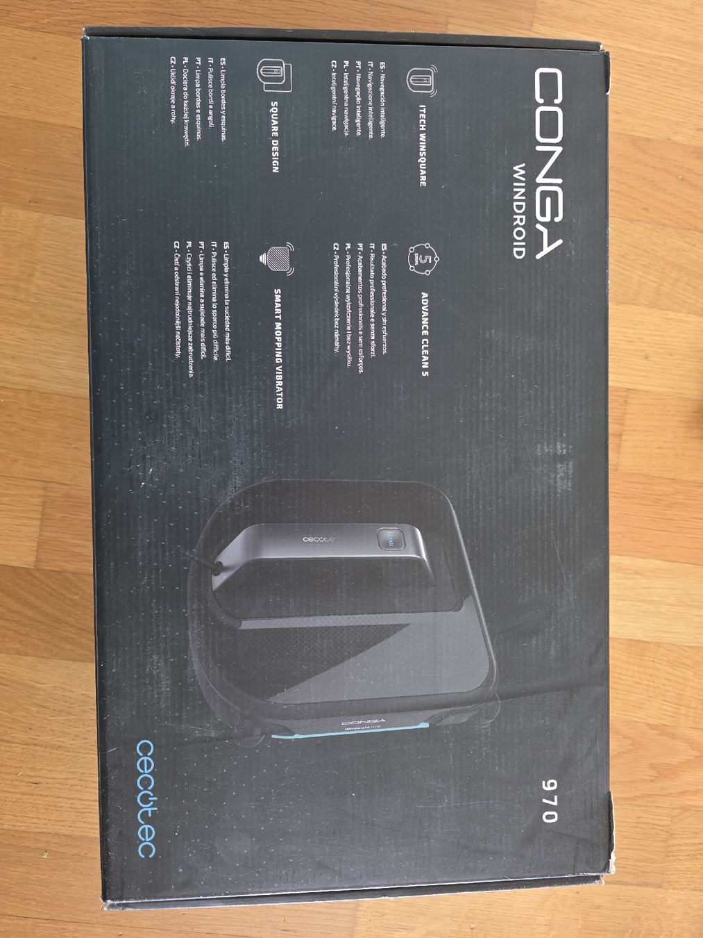 Altro per la casa: Cecotec Conga WinDroid 970 Fensterputzer! Ein Rad blockiert. – Difettoso da Männedorf venduto da stivi1978
