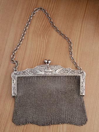 Antike Ketten Ball Tasche / Alexandre Vaguer ca. 1880