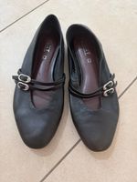 NEXT Leder-Ballerinas Schwarz – Grösse 37 | Echtleder