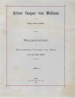 Ritter Caspar von Mülinen 1481-1538 Bern Schweizer Adliger