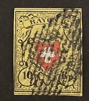1850 Rayon II Nr. 16II Cat. 150.- CHF