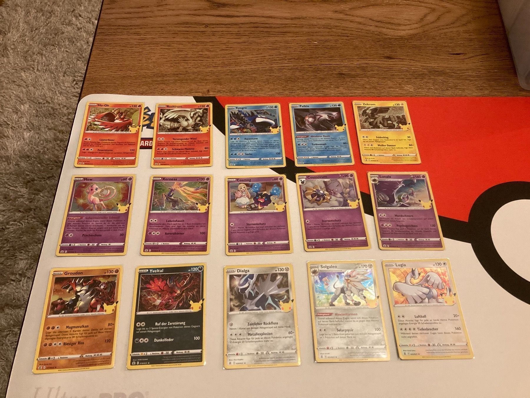 Cartoline: Pokemon Celebrations Deutsch 15Stk. – Usato da Küssnacht am Rigi venduto da Ebikoner