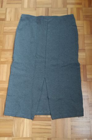 Jupe longue anthracite H&M / Langer Rock anthrazit H&M