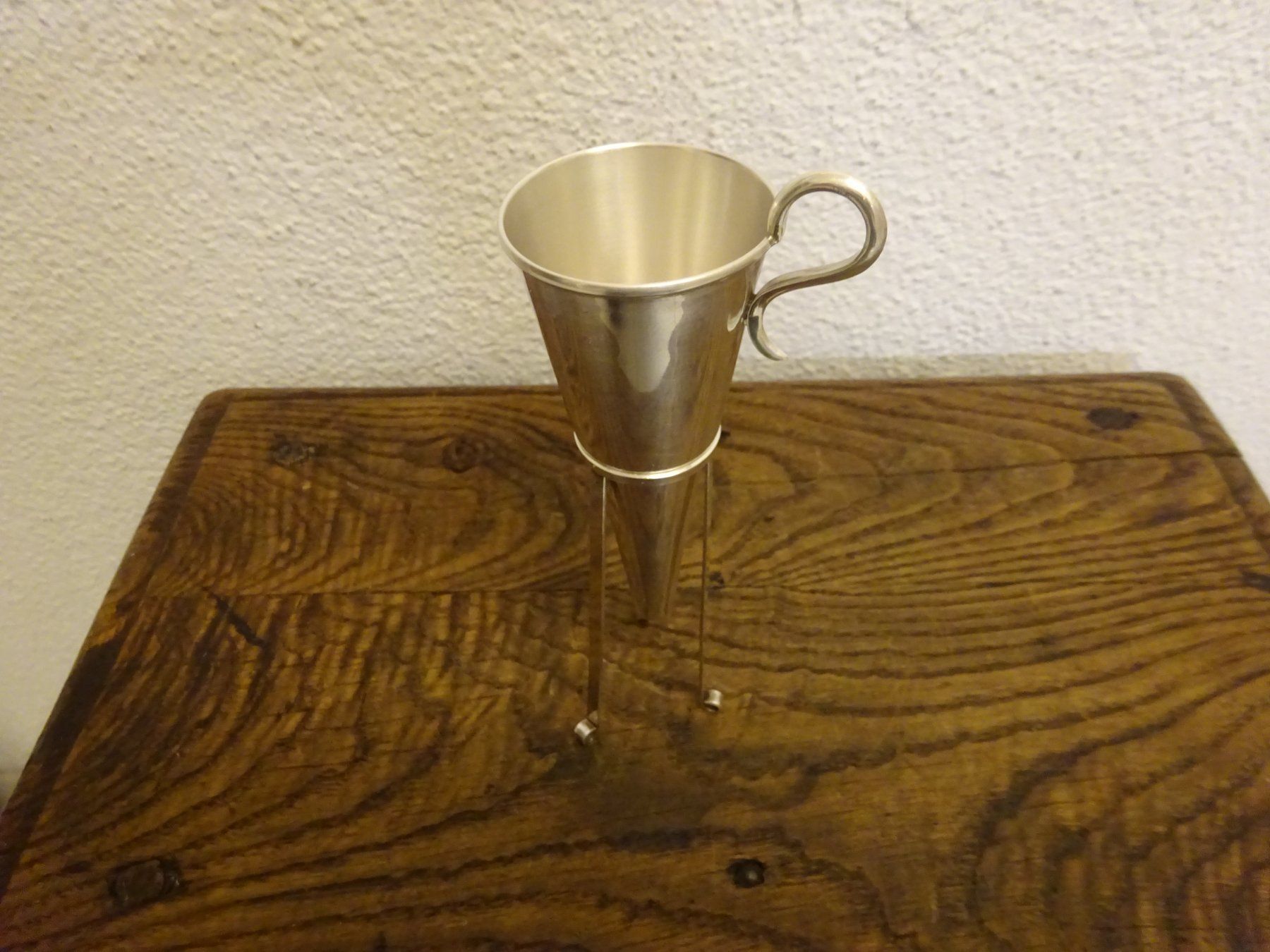 Bicchieri: Bauhaus Becher mit Ständer Absinth / echt Silber – Usato da Oetwil am See venduto da Senegal 6