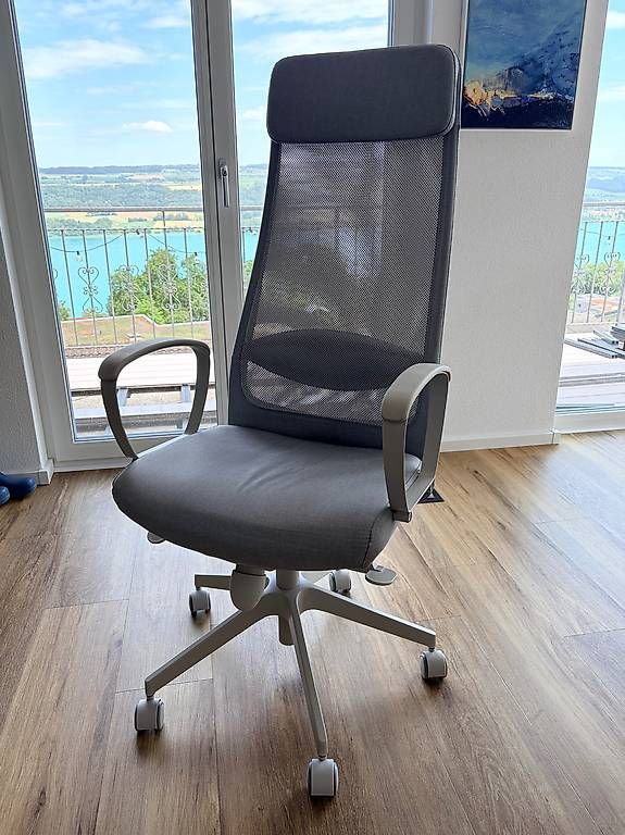 Sedie: IKEA MARKUS Bürostuhl (Vissle hellgrau)  – Usato da Beinwil am See venduto da iva_79lr