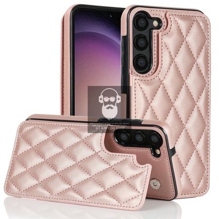 Schutzhülle Lux in Rosé für Samsung S23 mit Kartenhalter