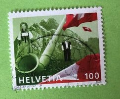 Nr.1347  GESTEMPELT 100 Jahre Eidgenössischer Jodlerverband 