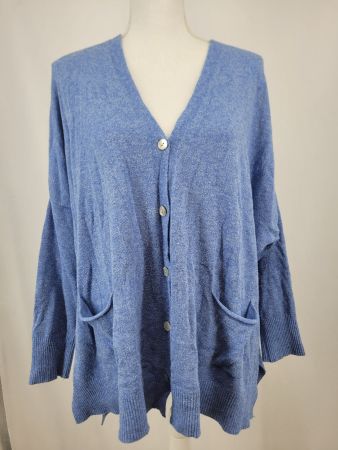 Cardigan bleu clair