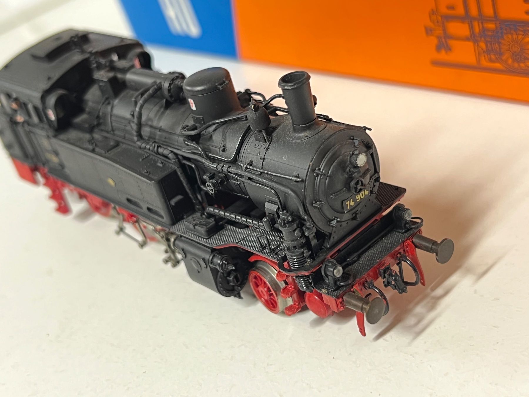 Roco Modellini di ferrovie: ROCO 43271 BR 74 DB  H0 DC Analog – Usato da Geroldswil venduto da TopTrain54 4