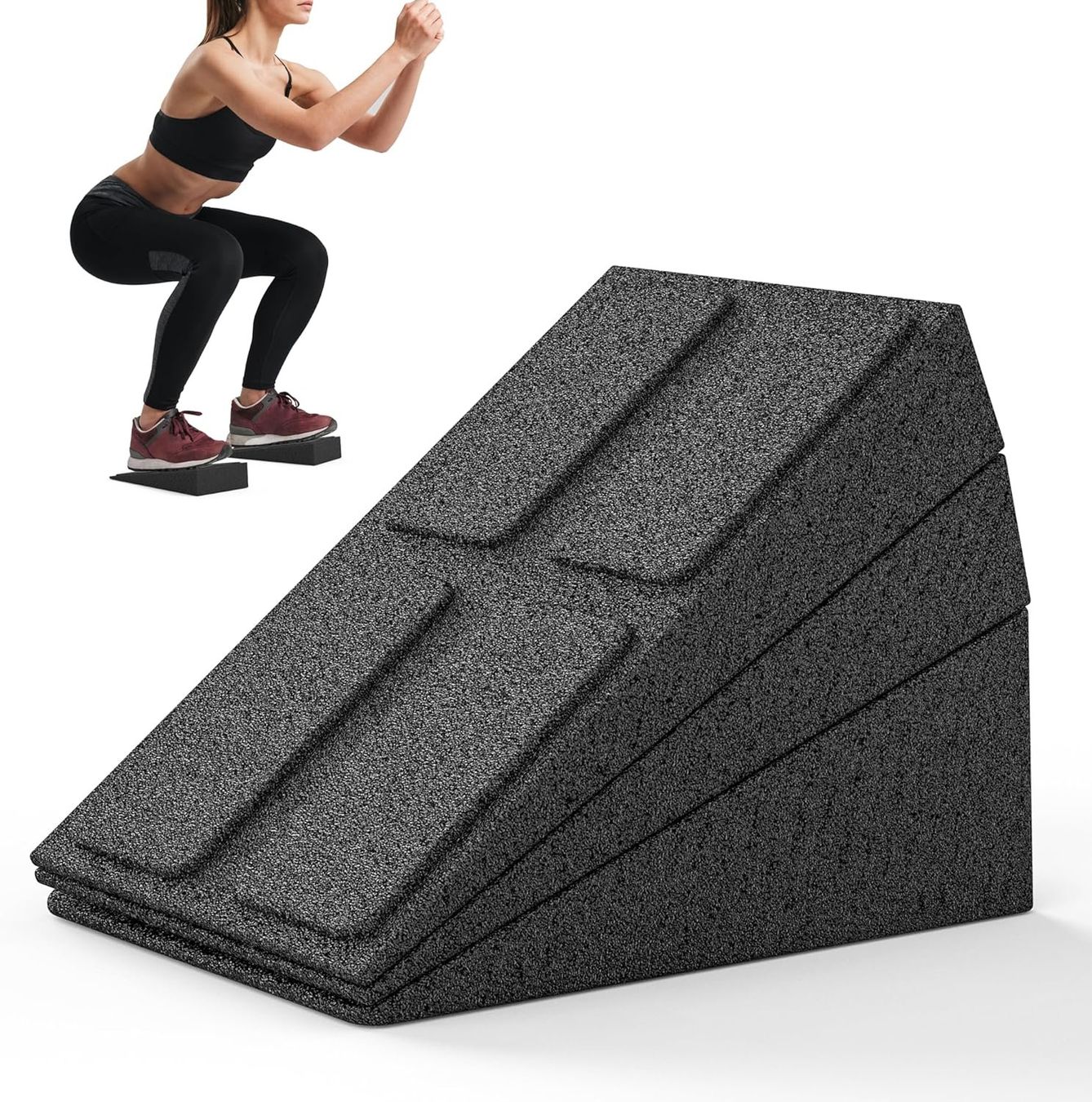Hometrainer: 3er Set Multi-Winkel Wadendehner Slant Board – Nuovo e nell'imballaggio originale da Châtelaine venduto da topshop.switzerland