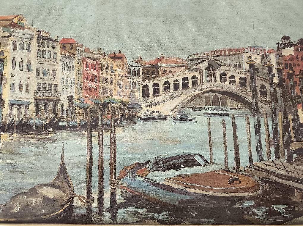 Gemälde: Quadro Bild Venezia Venedig – Gebraucht aus Locarno von sergi28 1