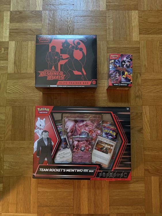 Destined Rivals Lot ETB + Bundle + Box ENG (Neu und originalverpackt ...