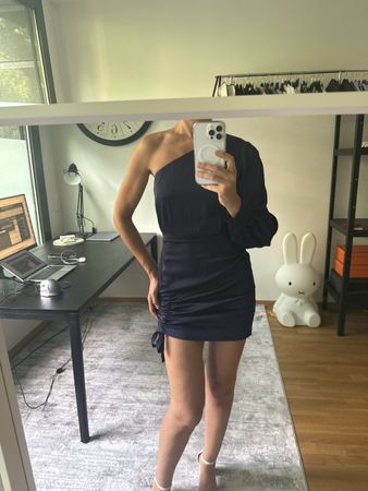 Kookai navy dress – Size S - new!