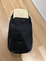 WERNER CHRIST BABY Lammfell-Fußsack black (neuwertig)