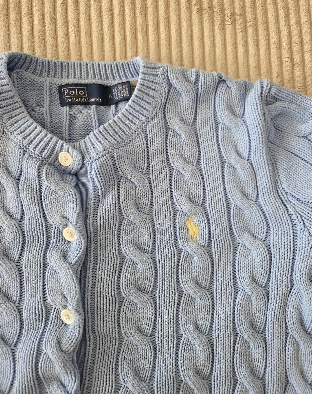 Polo Ralph Lauren Maglioni & Felpe: Polo Ralph Lauren Strickpullover - Hellblau / Grösse: M – Nuovo (secondo la descrizione) da Bern venduto da Produkte.verkauf 4