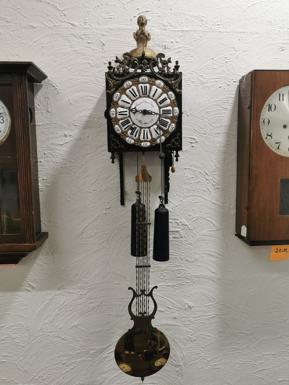 Orologi da terra & Orologi da parete: Comtoise mit Spezialglocke, komplett – Usato da Bülach venduto da Uhrenwerkstatt 3