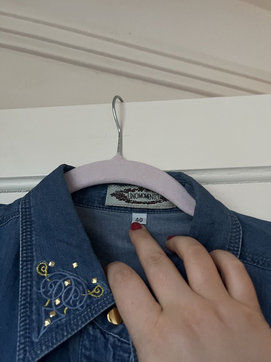 Hemden: Jeanshemd vintage – Neu (gemäss Beschreibung) aus Zürich von Closetbesties 2