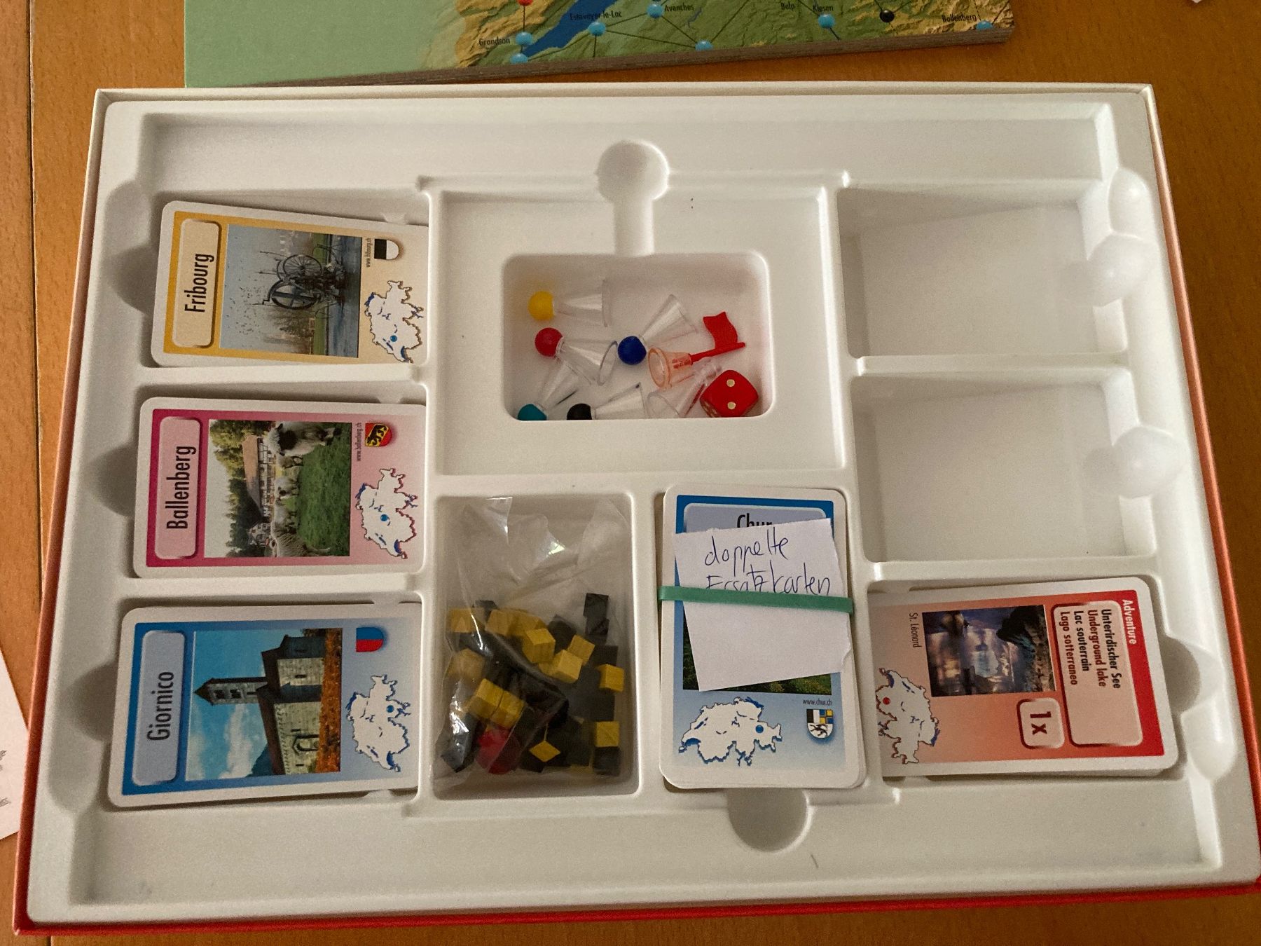 Carlit Jeux: Brettspiel "Schweizer Reise", komplett – Neuf (Voir description) à Gelterkinden par froggy80 1