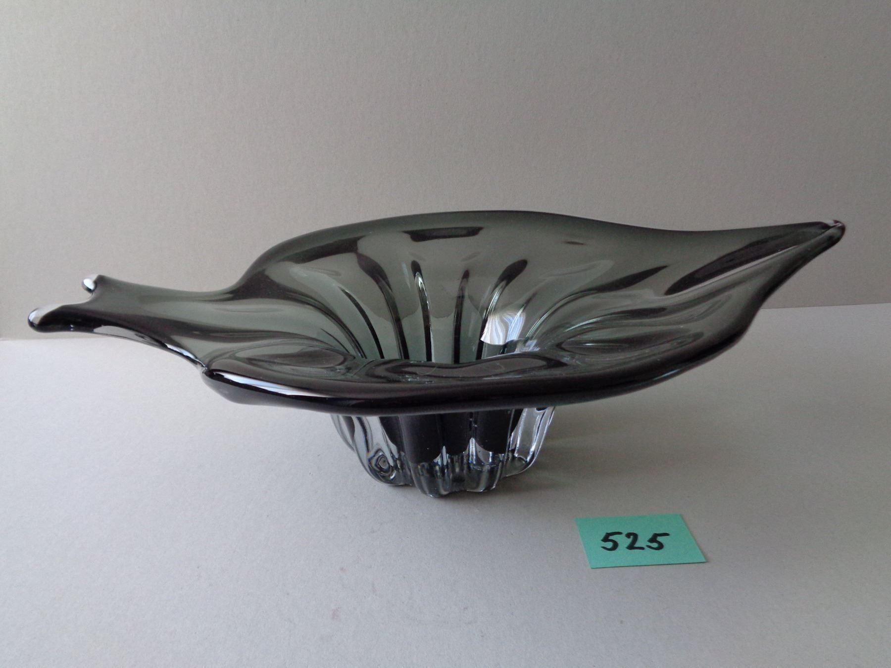 Murano Coupes: Murano Glas - Blattschale – D'occasion à Chur par omonia