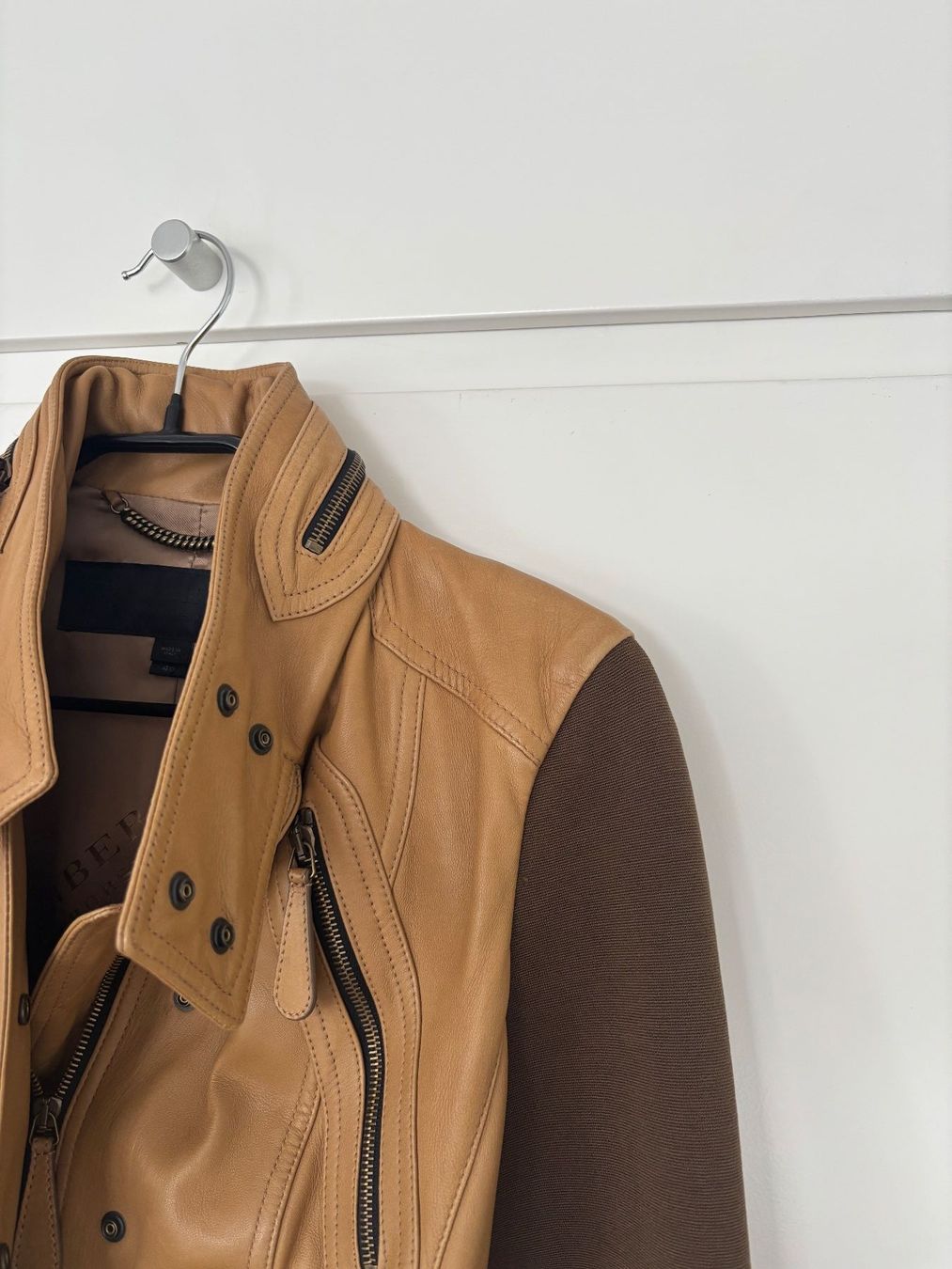Burberry Giacche: BURBERRY PRORSUM Lederjacke cognac 36 IT40 – Usato da Herrliberg venduto da mayfi 2