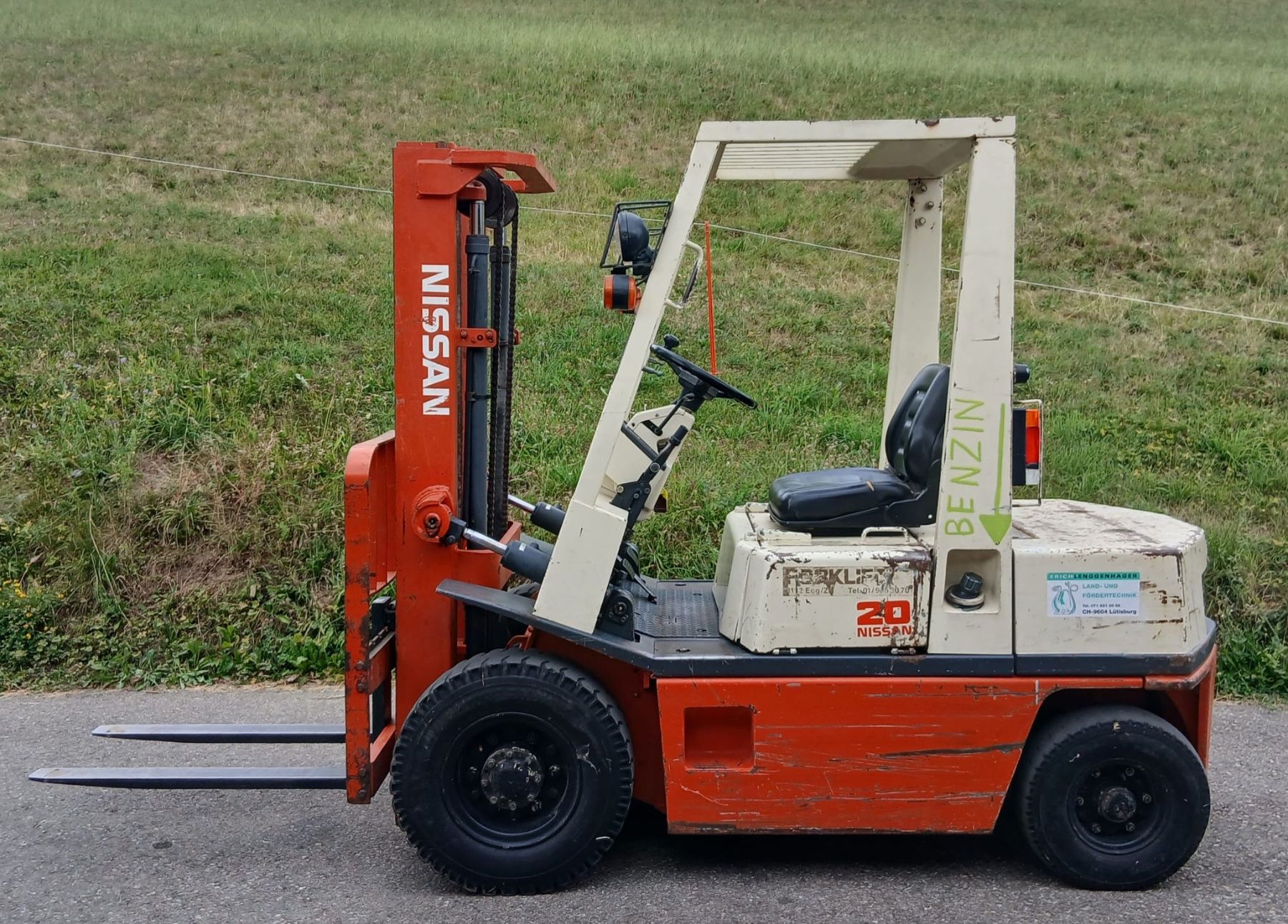 Nissan Carrelli elevatori e a forche: Gabelstapler NISSAN 20 – Usato da Fischingen venduto da nat_9qn7 3