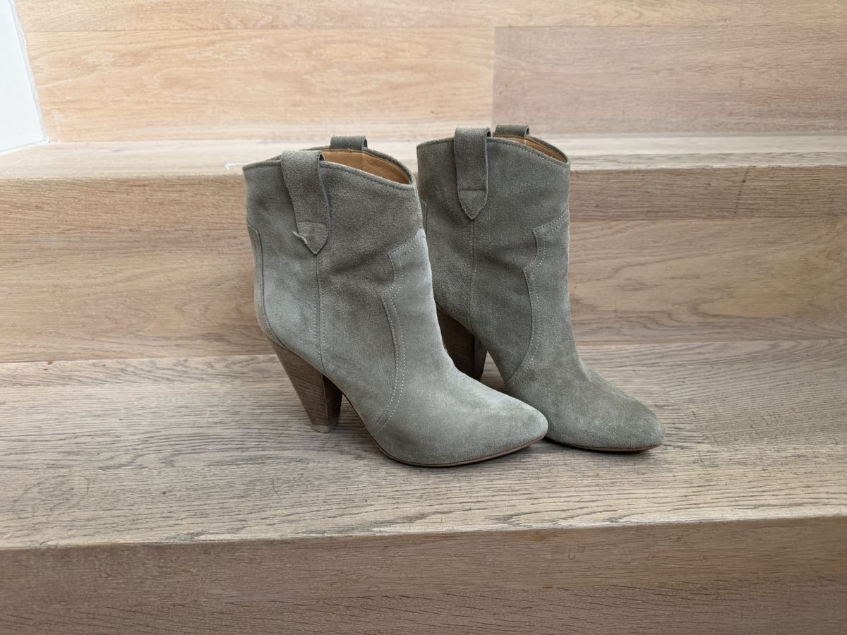 Isabel Marant Scarpe da donna: Isabel Marant Stiefel 39 Wildleder – Usato da Uetikon am See venduto da lynhari