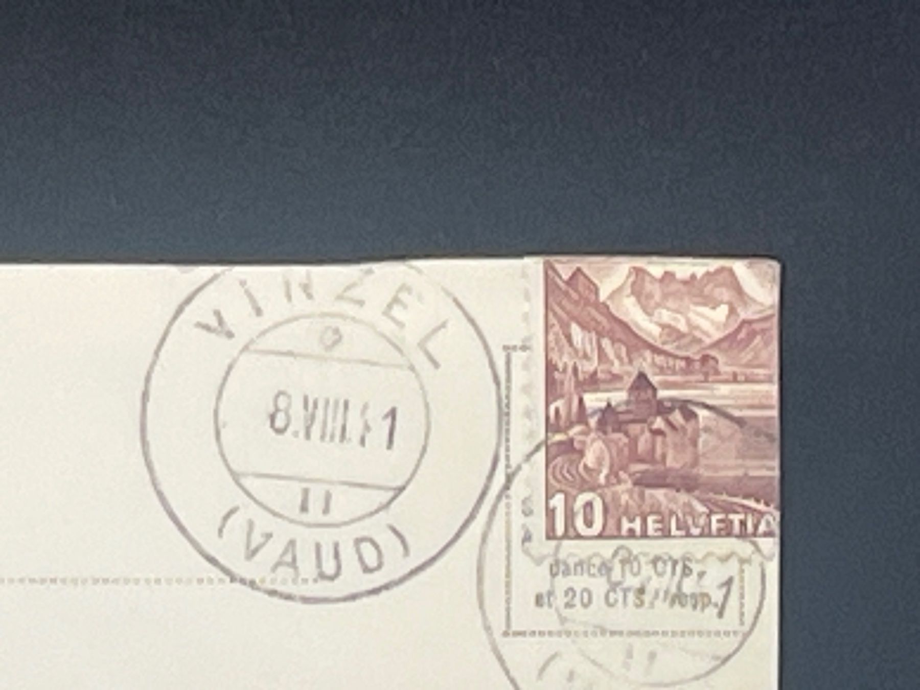 Cartoline postali: Vinzel. Château de la Bâtie – Usato da Widnau venduto da Brusi9 1