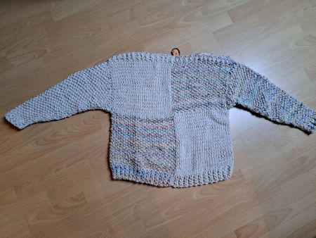 Woll-Pullover Handgestrickt, Einzelanfertigung