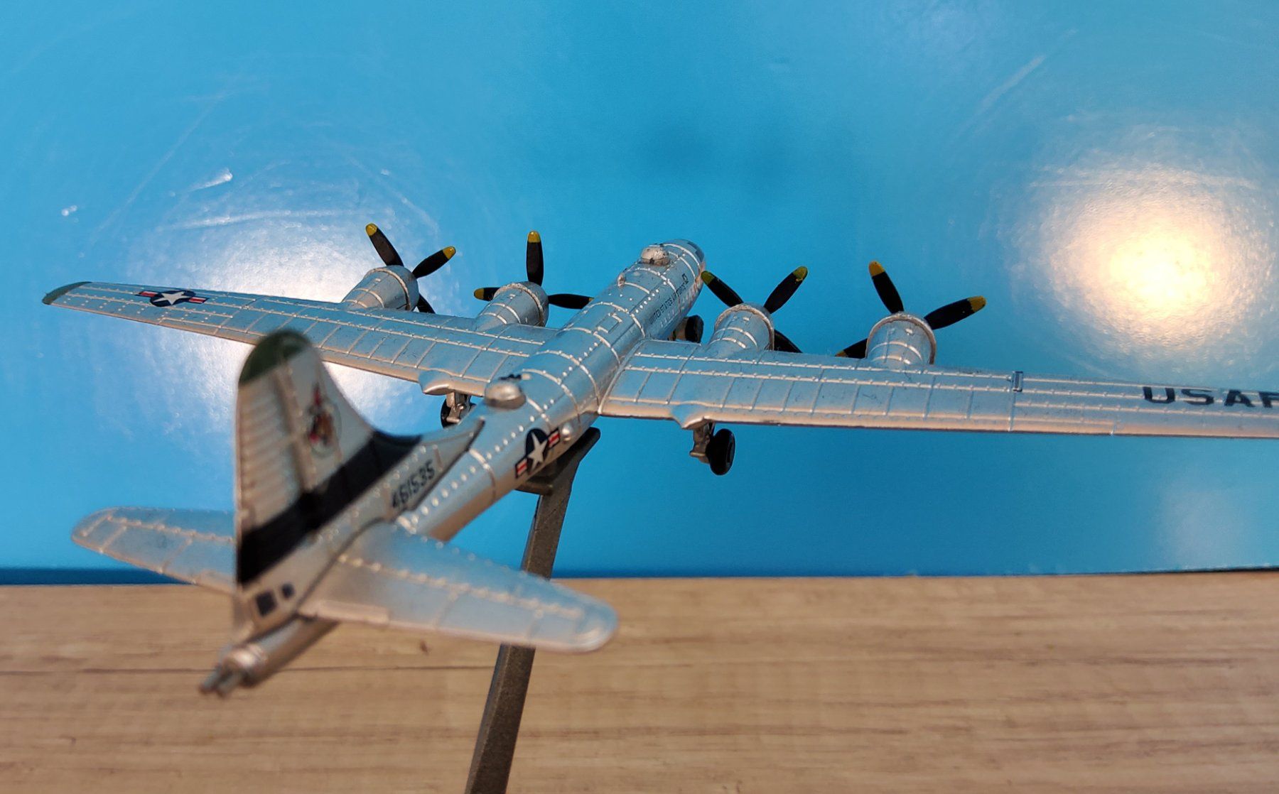 Kit di modellismo & Modellini statici: Modellflugzeug "Superfortress B-29" 1:300 – Nuovo (secondo la descrizione) da Grüningen venduto da VENOM59 3