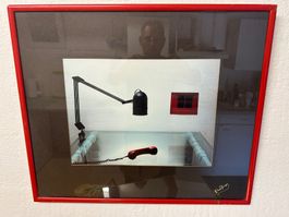 Originale Kunstwerk Fotografie, handsigniert im Rahmen