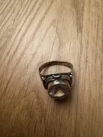 Schmuck-Set Silber 925 Antik-Look Ohrring, Ring, Anhänger 