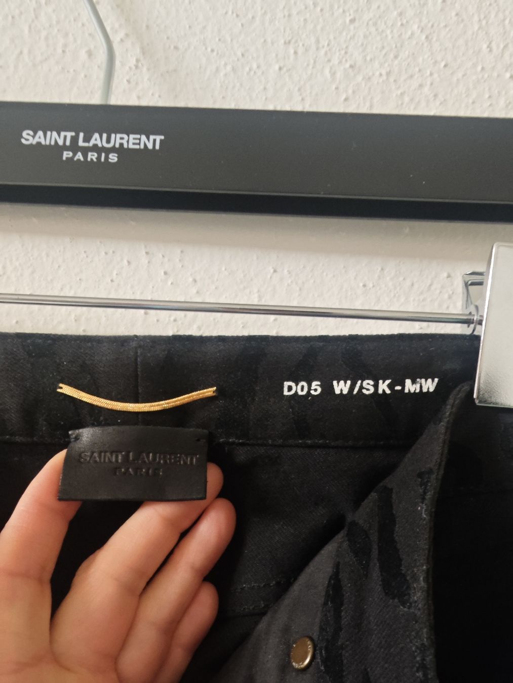 Saint Laurent Jeans: SAINT LAURENT "Zebra" Jeans – Usato da Erlenbach ZH venduto da nlh 3