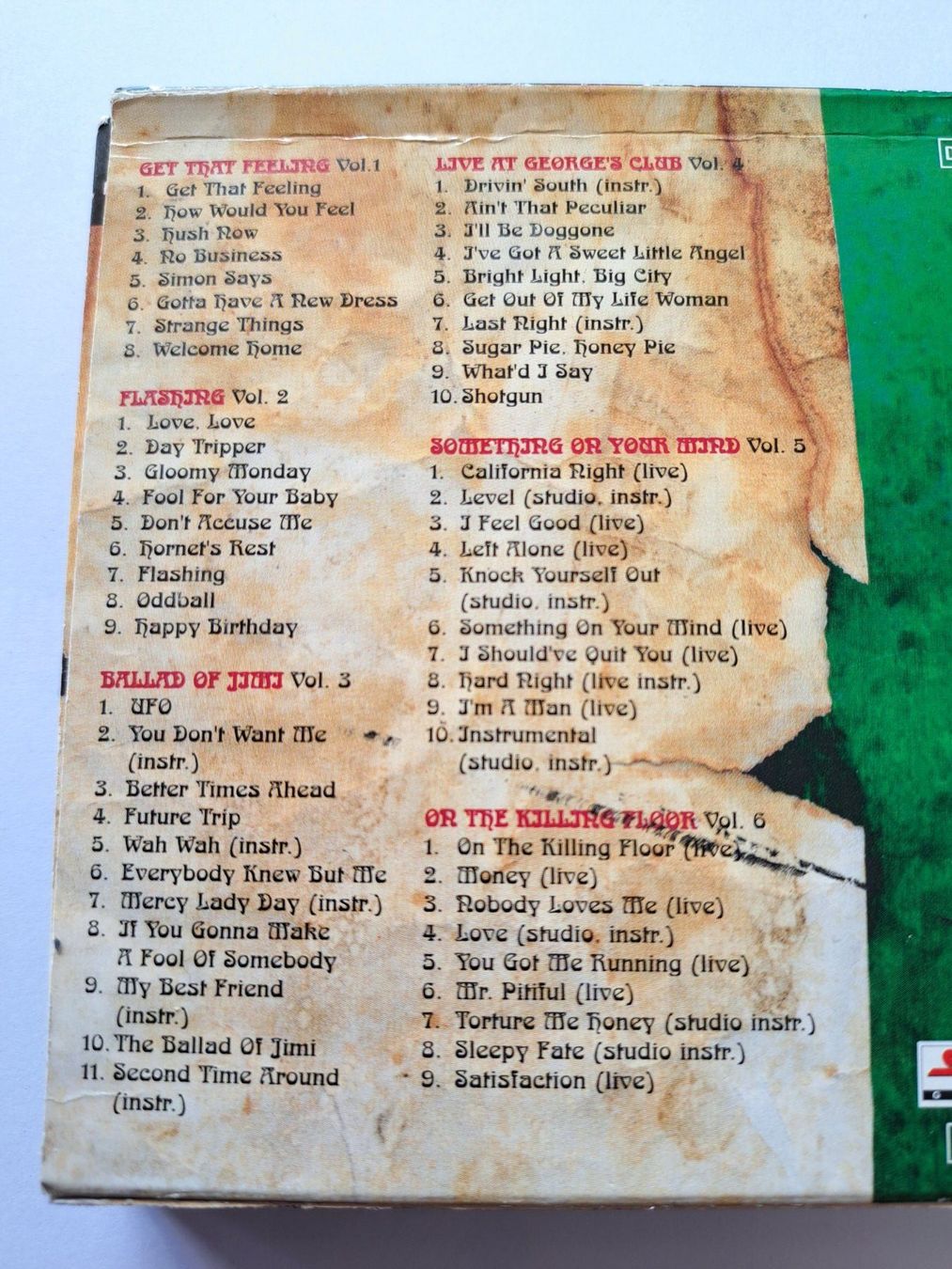 CDs: 6 Cds Set Jimi Hendrix ( Digipac ) – Gebraucht aus Pully von bro_n52j 4