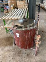 707 Schwenkbarer Wachsschmelzkessel aus Liquidation