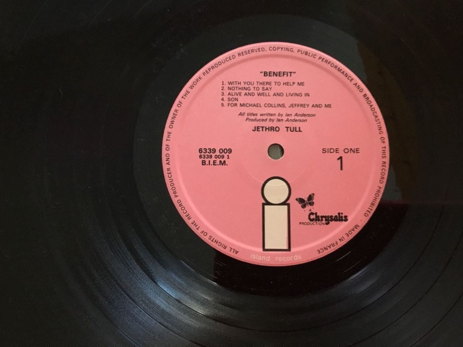 Dischi in vinile: Jethro Tull Benefit – Usato da Noes venduto da Orsomarso72 3