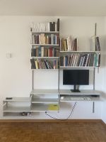 Vitsoe 606 Regalsystem (Dieter Rams) Grauweiß