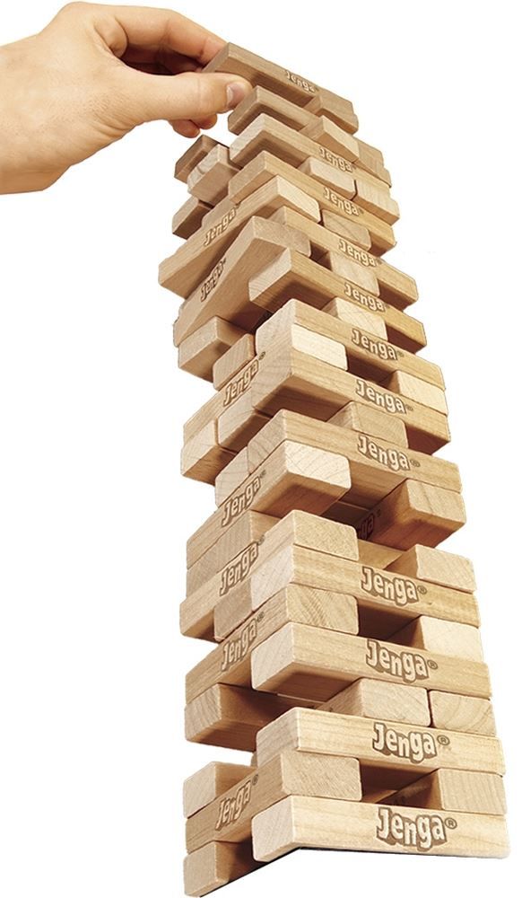 Giochi: Jenga Classic - Geschicklichkeitsspiel – Nuovo e nell'imballaggio originale da Wettingen venduto da Swala 2