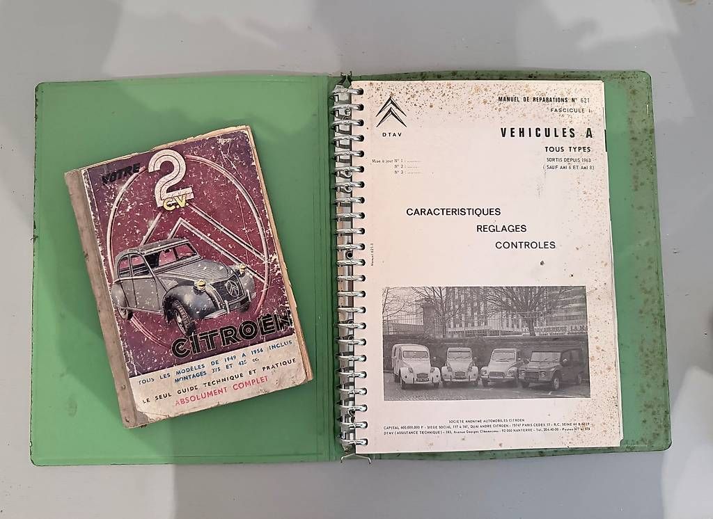 Dokumente: Manuel de réparation pour 2CV – Gebraucht aus Thônex von Fred_1973