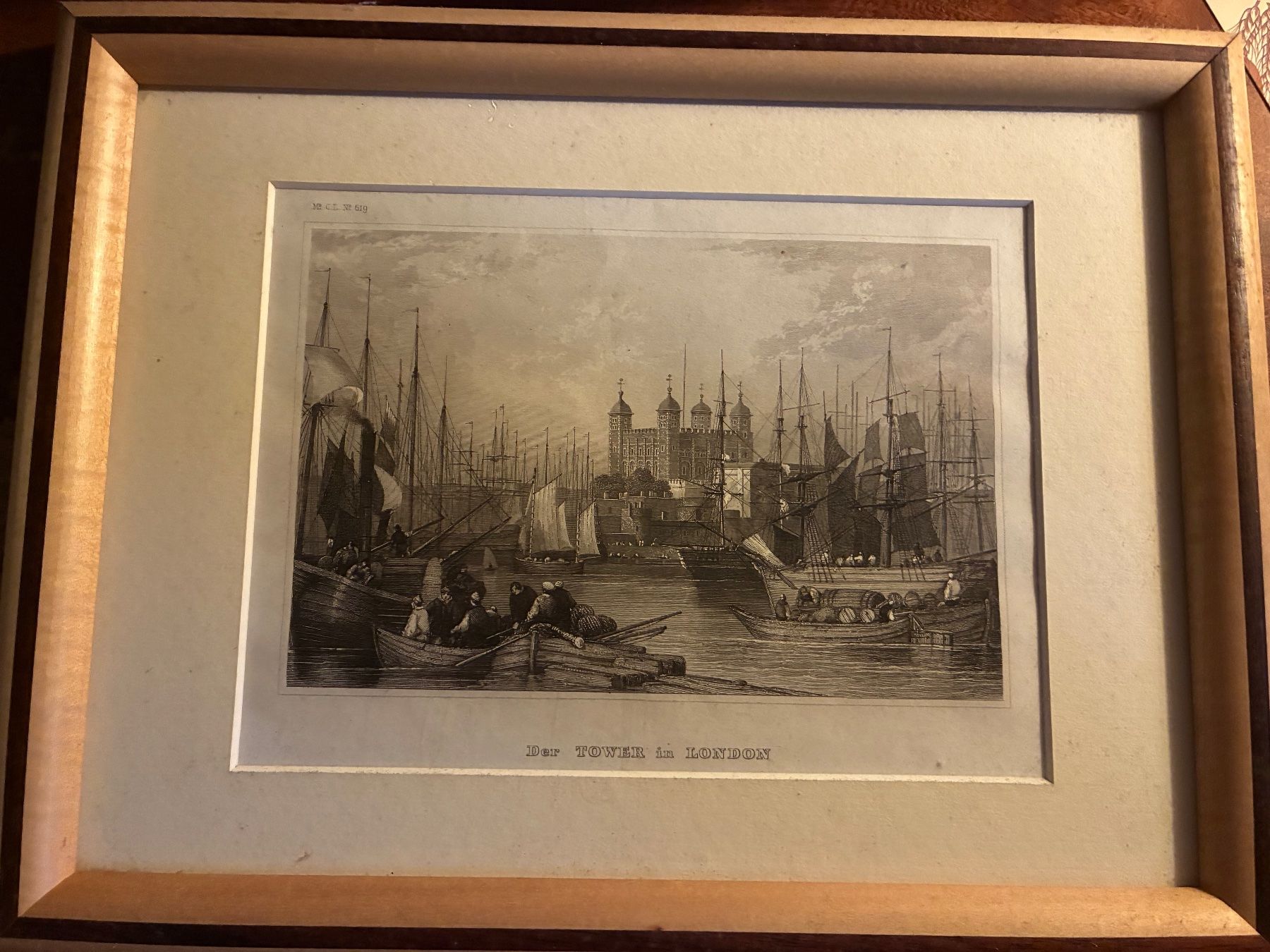 Stiche: Gravure ancienne Tower in London – Gebraucht aus Paudex von micinque