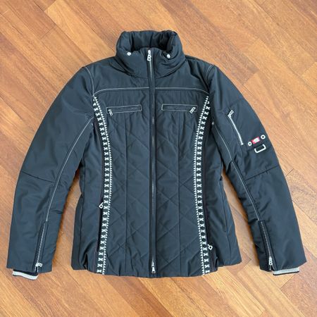 Bogner Skijacke Winterjacke schwarz gesteppt