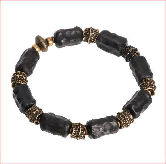 Bracciali & Braccialetti: Armband Ebenholz / Kupfer. Handmade! – Nuovo e nell'imballaggio originale da Burgdorf venduto da XJ6