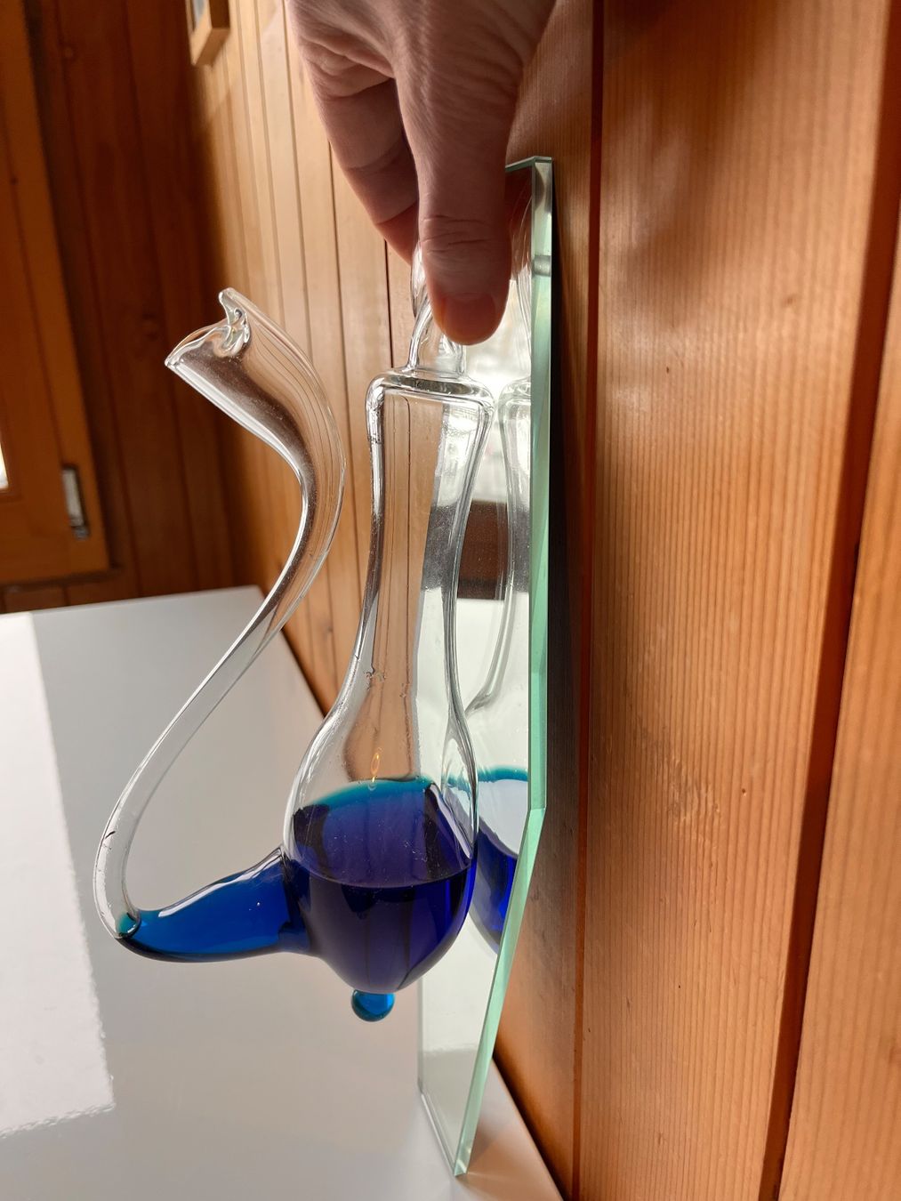 Altri elettrodomestici e apparecchi d’epoca: Goethe- Barometer Hagen Glas – Usato da Saanen venduto da Tricha02