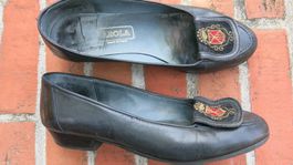 Arola Leder Pumps, Gr. 39.5 Vintage