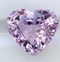 Magnifique kunzite rose violet 24.57 carats
