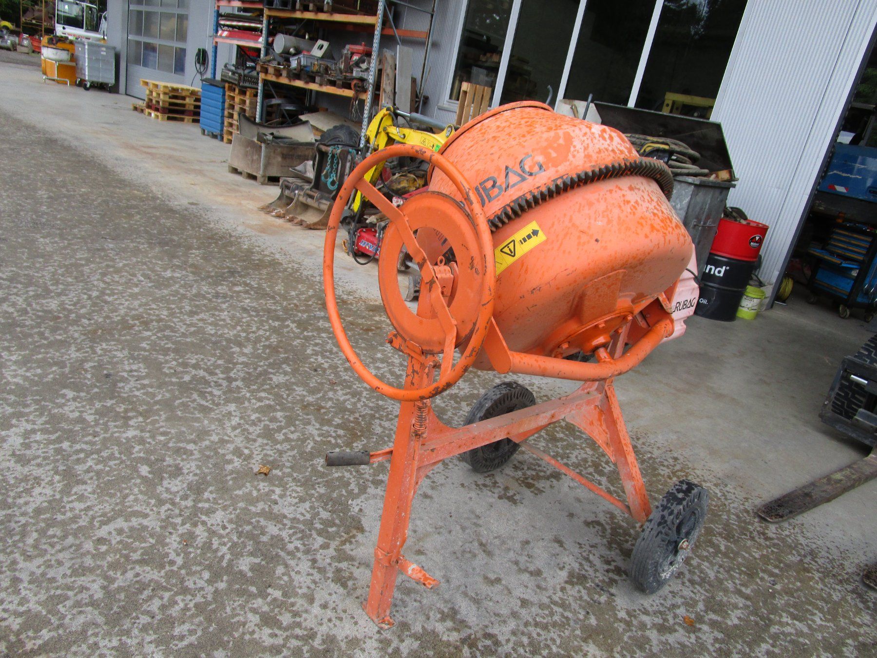 Alle Maschinen: Betonmischer Rubag 185L – Gebraucht aus Rain von Bob1000 1