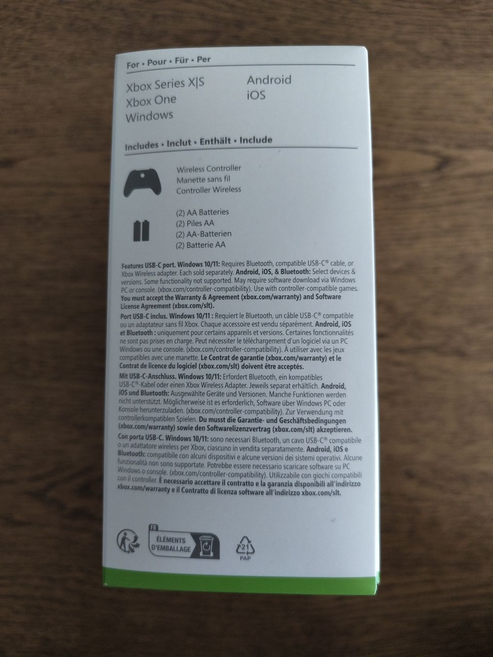 Microsoft Controller: Xbox Controller Robot Weiss neuwertig – Neu und originalverpackt aus Belp von DesertSky97 2